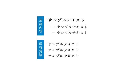 菊池商会の名刺裏面